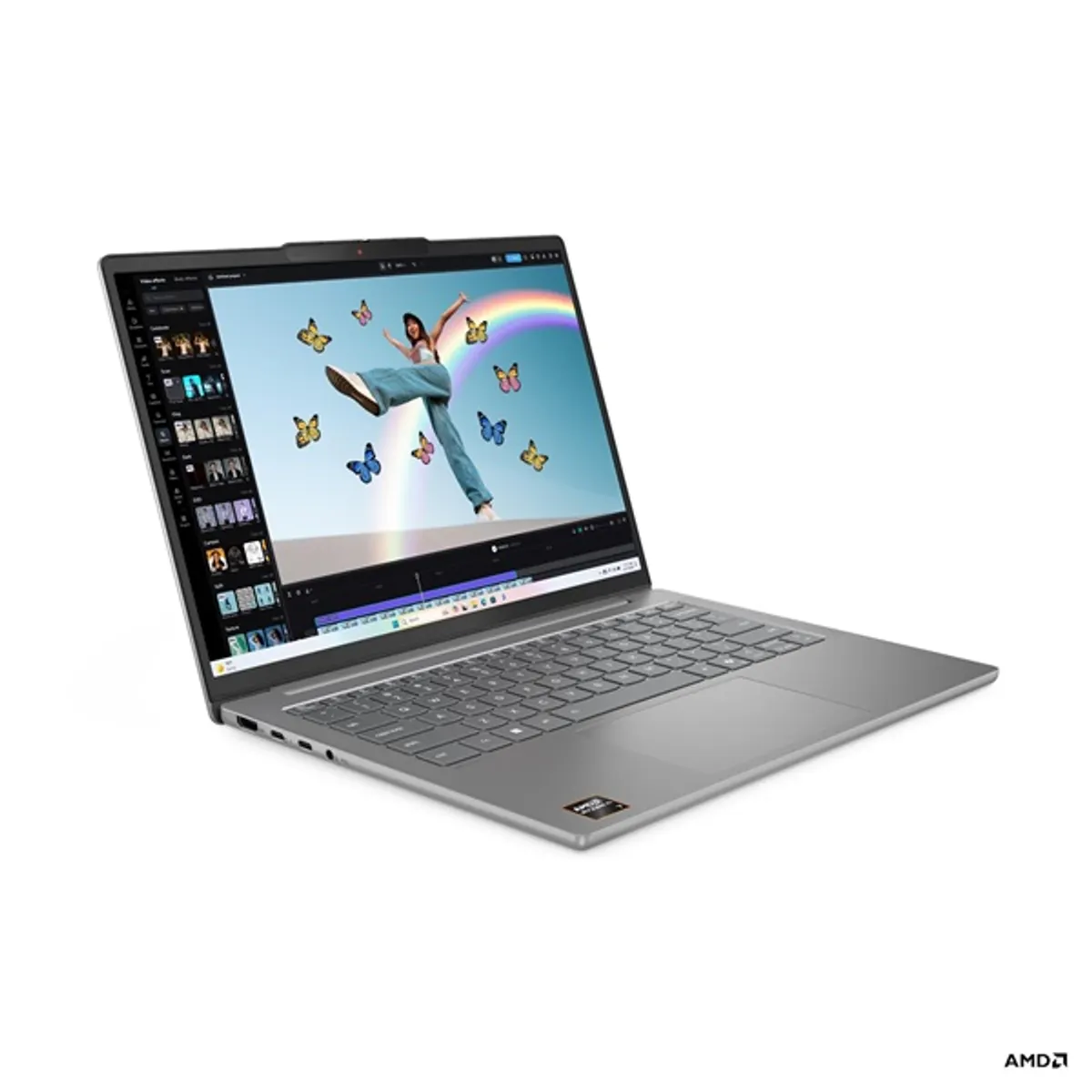 LENOVO-IDEA 83HV003RHV Ideapad Slim 5 14" Ryzen 7 8845HS Radeon 780M 16 GB DDR5 1024 GB SSD Windows 11 Home Ujjlenyomat-olvasó #1