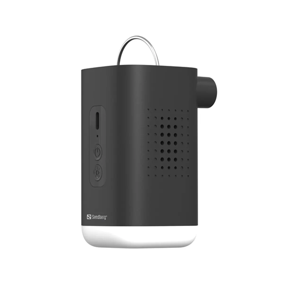 SANDBERG 420-93 Mini Air Pump Lantern Akku 1200mAh USB-C töltés 1-2 óra Fújás idő 15-20 perc Lámpa 3 mód #2