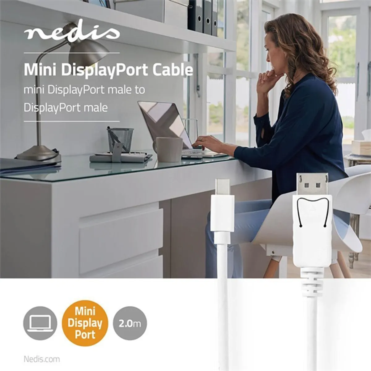 Nedis ccgb37404wt20 kábel #3