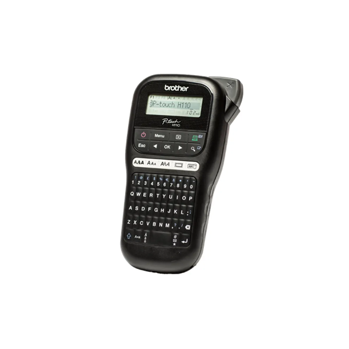 Brother PTH110YJ1 PTH110 QWERTY kiosztású billentyűzet, 2 soros LCD, 12 mm TZe szalaggal kompatibilis #1
