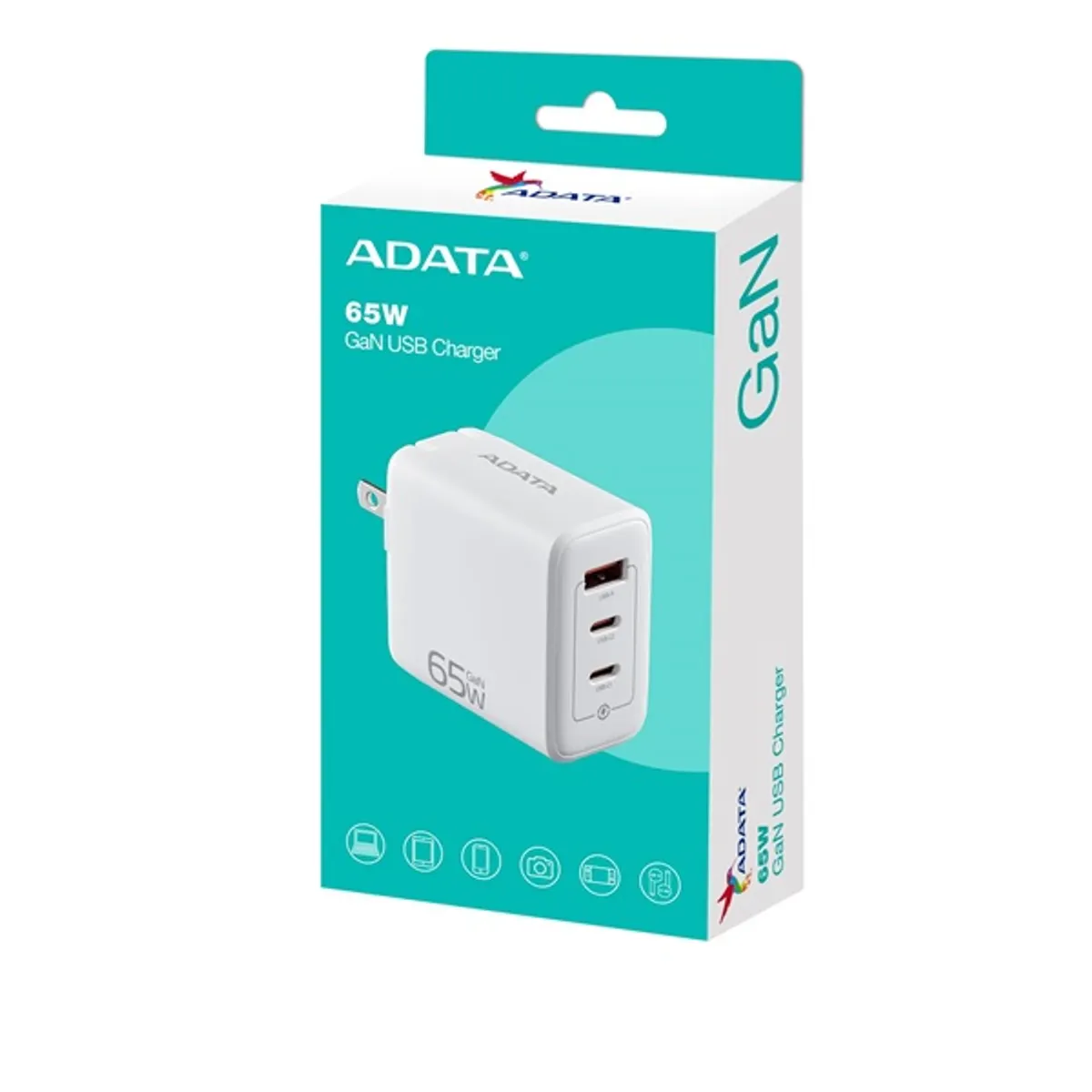 ADATA CHARGERU-0653-QCPDWH Adapter Típus Adapter #1