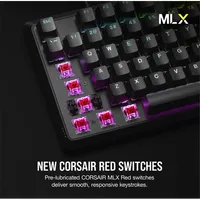CORSAIR CH-910971E-NA K70 CORE RGB MLX Red 104 gombos US kiosztás teljes méretű #3