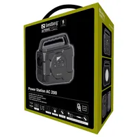 SANDBERG 420-83 Hordozható áramforrás Power Station AC 200 172.8Wh 230V AC 200W USB-C PD 100W #7