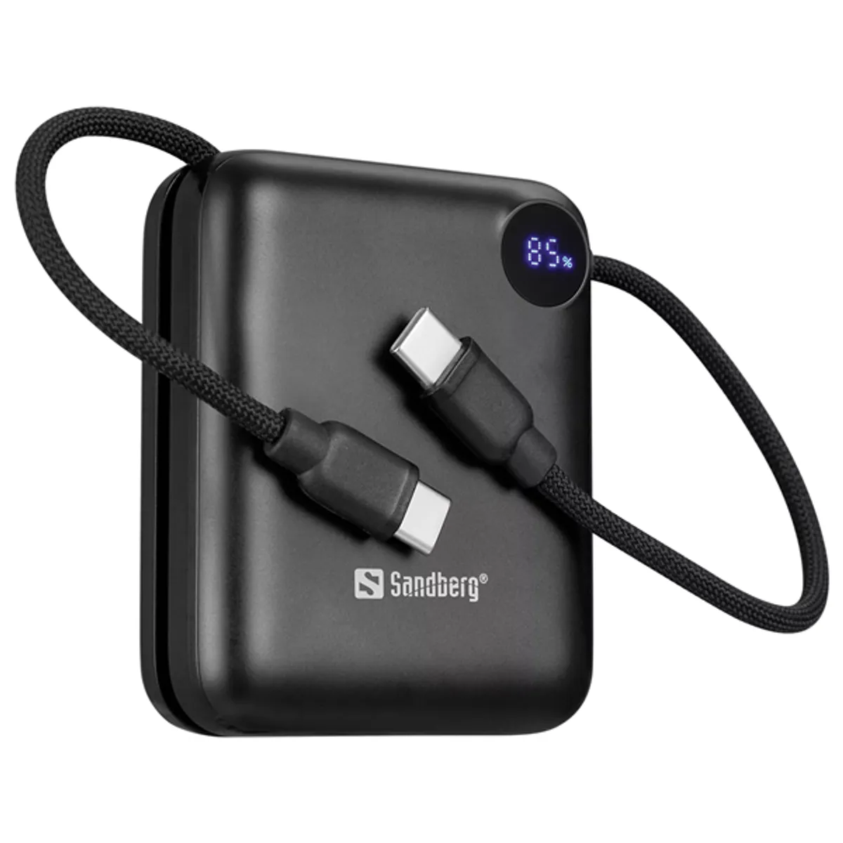 Sandberg 421-26 Akkubank 10000mAh PD20W Digitális kijelző 3 USB-C kimenet #1
