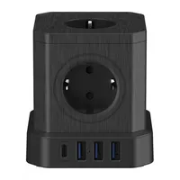 Newell NL4387 GaN power cube 9in1 5 AC aljzat 3 USB-A 1 USB-C 4000 W 1,5 m kábel #2