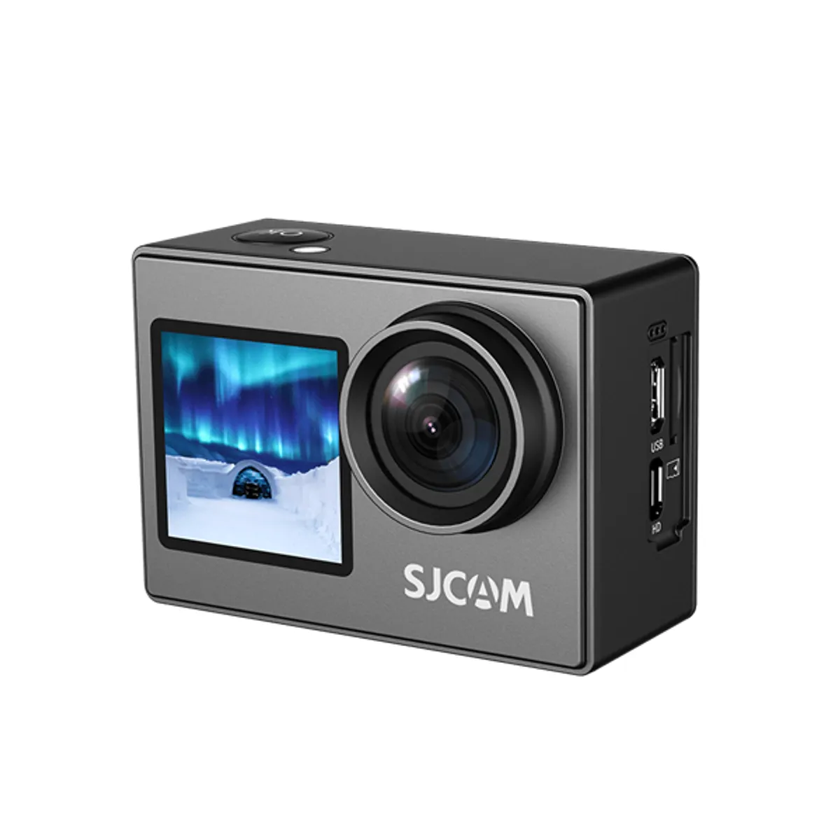 SJCAM SJ4000 DUAL SCREEN SJ4000 Dual Screen 4K, 2\" hátsó kijelző, 1.3\" előlapi kijelző, 30m vízálló tok, USB-C, 900mAh #5