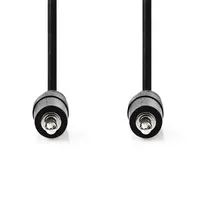 NEDIS CAGL22000BK05 3,5 mm sztereó audio kábel 0,50 m mindkét végén aranyozott dugasz