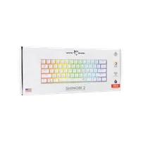 WHITESHARK WS GK-004211W/R-US mechanikus billentyűzet US USB 2.0 világítással #8