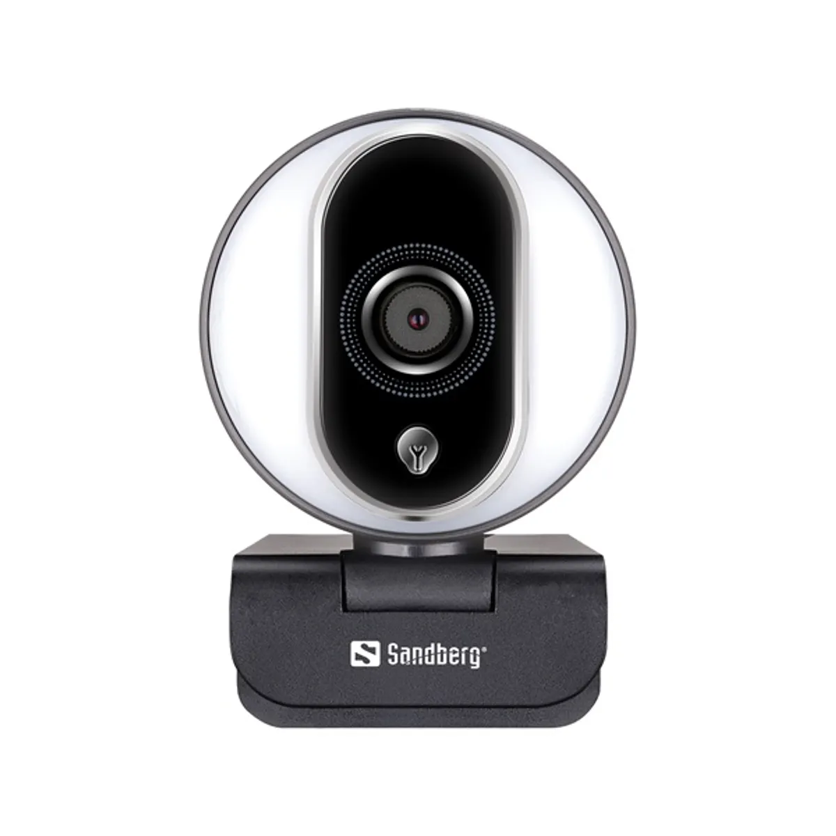 SANDBERG 134-12 Streamer USB Webcam Pro 1080p 30fps 2MP USB 2.0 autófókusz körfény beépített mikrofon #3