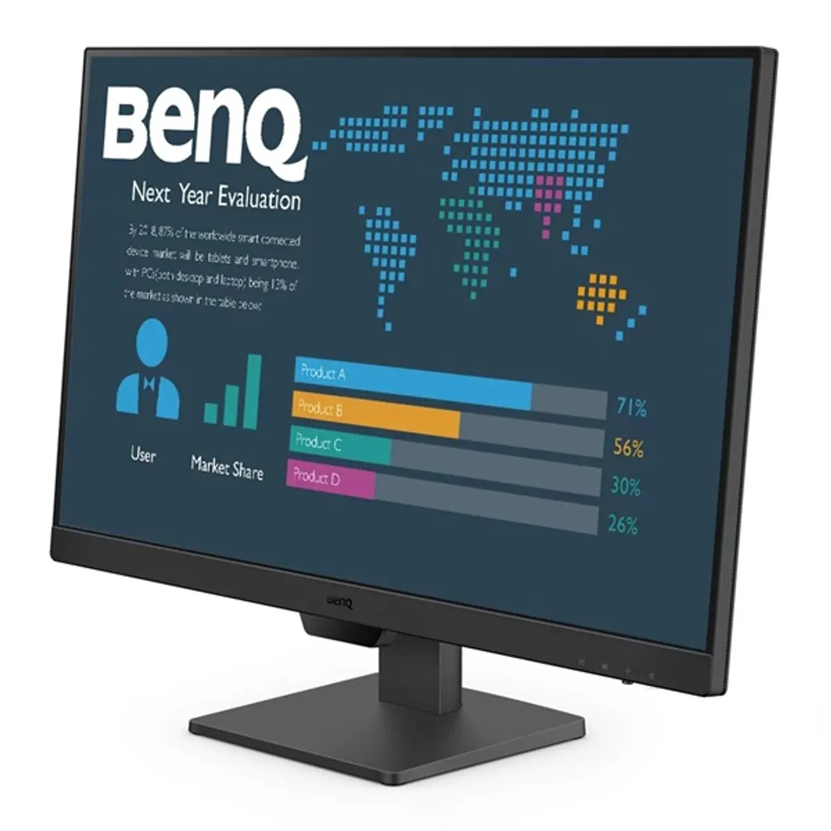 BENQ 9H.LM5LB.QBE IPS monitor 23.8" 1080p 100Hz 5ms 2xHDMI DisplayPort hangszóró #2