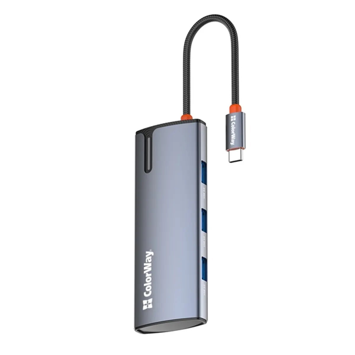 COLORWAY CW-HUB01 ötportos USB-C hub PD 100W 3x USB-A 3.0 HDMI 4K #5