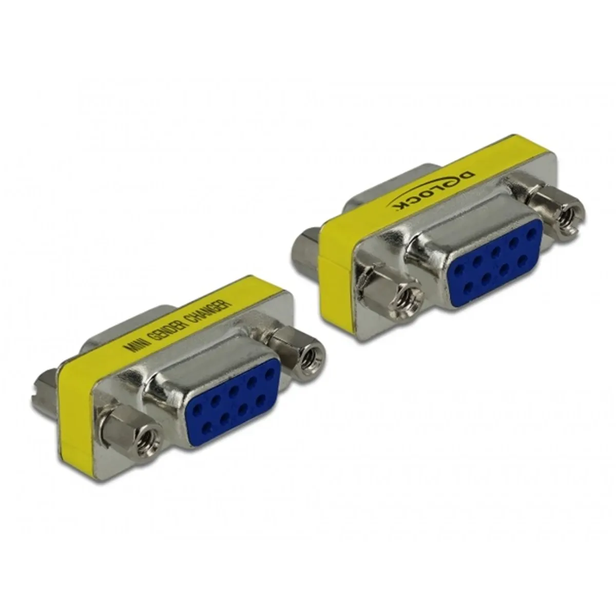 DELOCK 65008 Nemváltó D-Sub 9 női #1