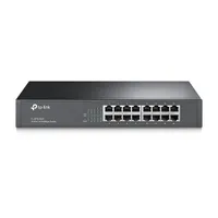 TP-LINK TL-SF1016DS 16-portos 10–100 Mbps kapcsoló rackbe szerelhető fémház nem menedzselhető #1