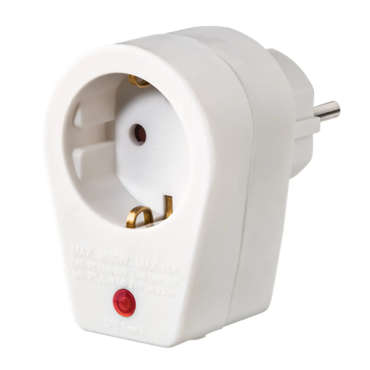 Hama 00223323 FIP túlfeszültségvédő 1DIN fehér #1