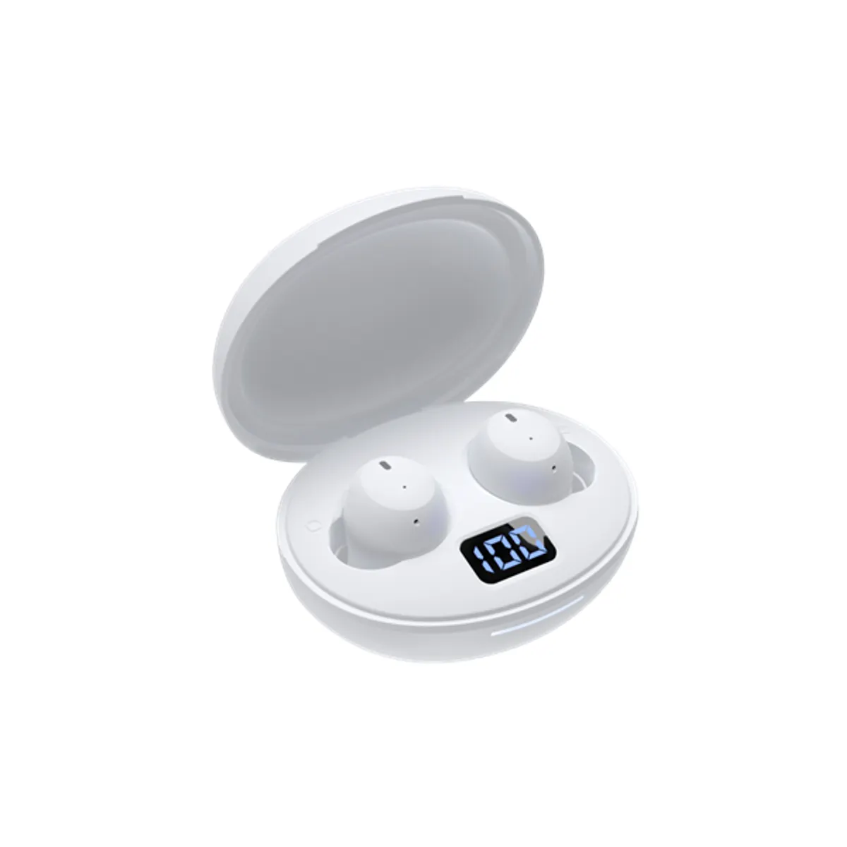 WHITESHARK WS GEB-TWS02W vezeték nélküli Bluetooth 6.0 fehér mikrofonos #1