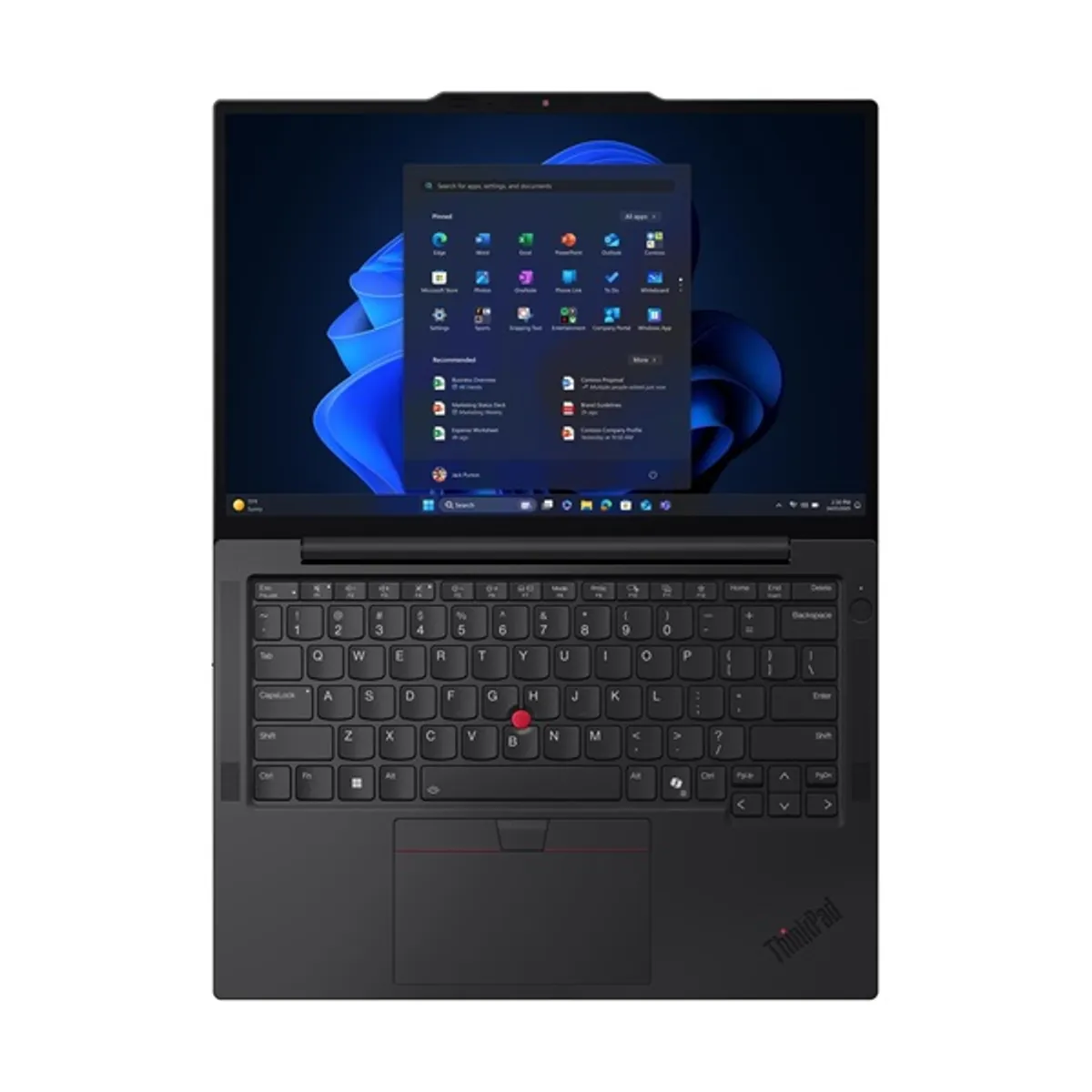LENOVO-COM 21RM001JHV ThinkPad X 13,3" 1920x1200 54Wh 32GB LPDDR5X 512GB SSD Ryzen AI 7 PRO 350 Windows 11 Pro Thunderbolt HDMI 2x USB-C #9