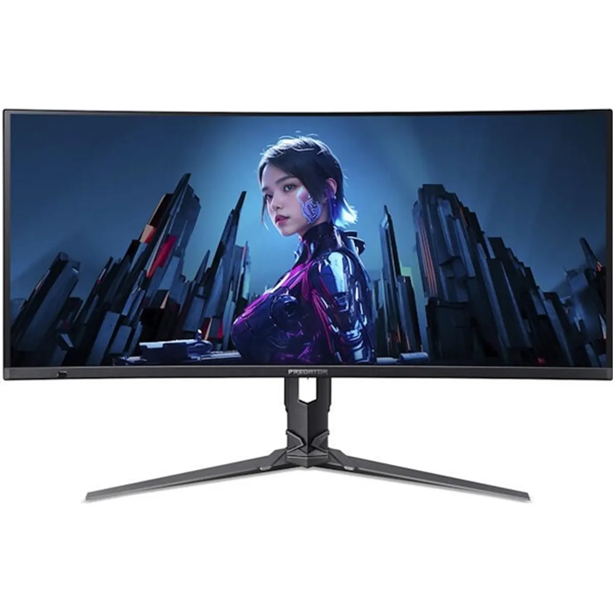 ACER COM UM.CXXEE.501 34" OLED játékmonitor 3440x1440 240 Hz 21:9 HDR 0,01 ms USB-C DP HDMI VESA 100x100 1800R #1