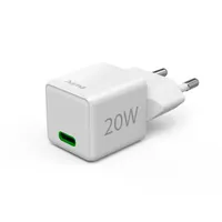 Hama 00201980 USB-C töltő 20W PD QC fehér kompakt 100-240V