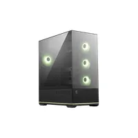 MSI PCC MAG PANO 110R PZ Pano 110R 2x 3,5" bővítőhely 2x USB 1x Mic 1x Spk táp nélküli fekete 4 ventillátor