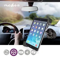 NEDIS TCMT300BK autós táblagéptartó 12" 360 fokban forgatható szélvédőre vagy fejtámlára #7