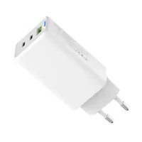 ColorWay CW-CHS058PD-WT GaN Mini 65W PD PPS 2x USB-C 1x USB-A töltő fehér #6