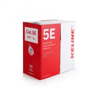 KELINE 799053-ECA-RLX UTP CAT5e AWG24 305m PVC szürke Eca