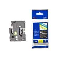 Brother TZE355 TZe-355 laminált szalag fekete alapon fehér 24mm 8m #2