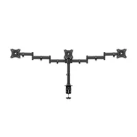 Multibrackets 7350073733385 Deskmount Basic Triple Dönthető forgatható VESA 75x75 100x100 fekete 7,5 kg #2