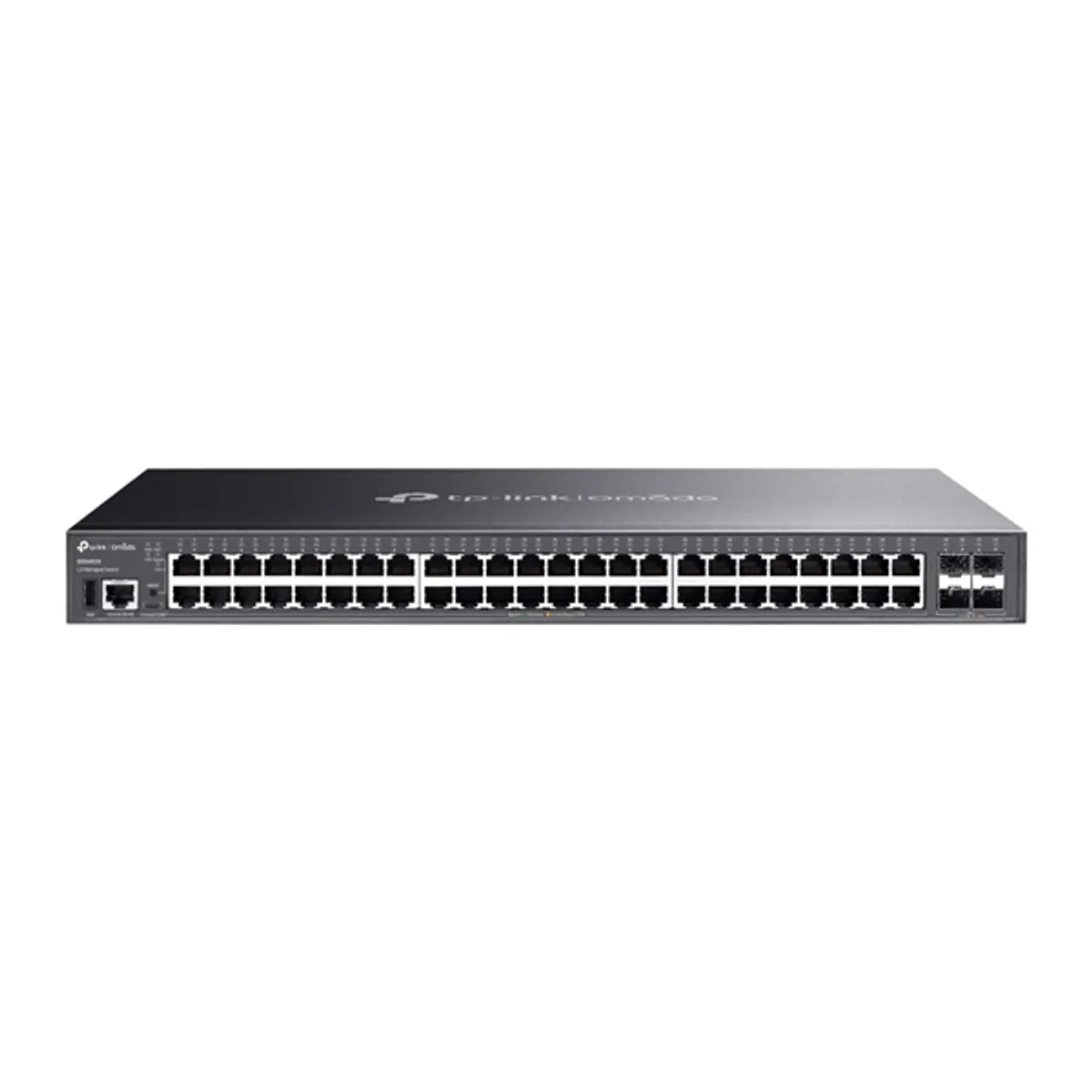 TP-LINK SG5452X Omada 48-portos gigabit stackable Lite L3 menedzselt kapcsoló 4x10G SFP rackbe szerelhető 52 portos #1