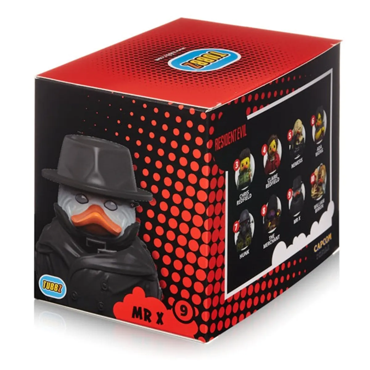 NUMSKULL NS4485 Tubbz Boxed Resident Evil Mr X T-103 gumikacsa 9 cm #2