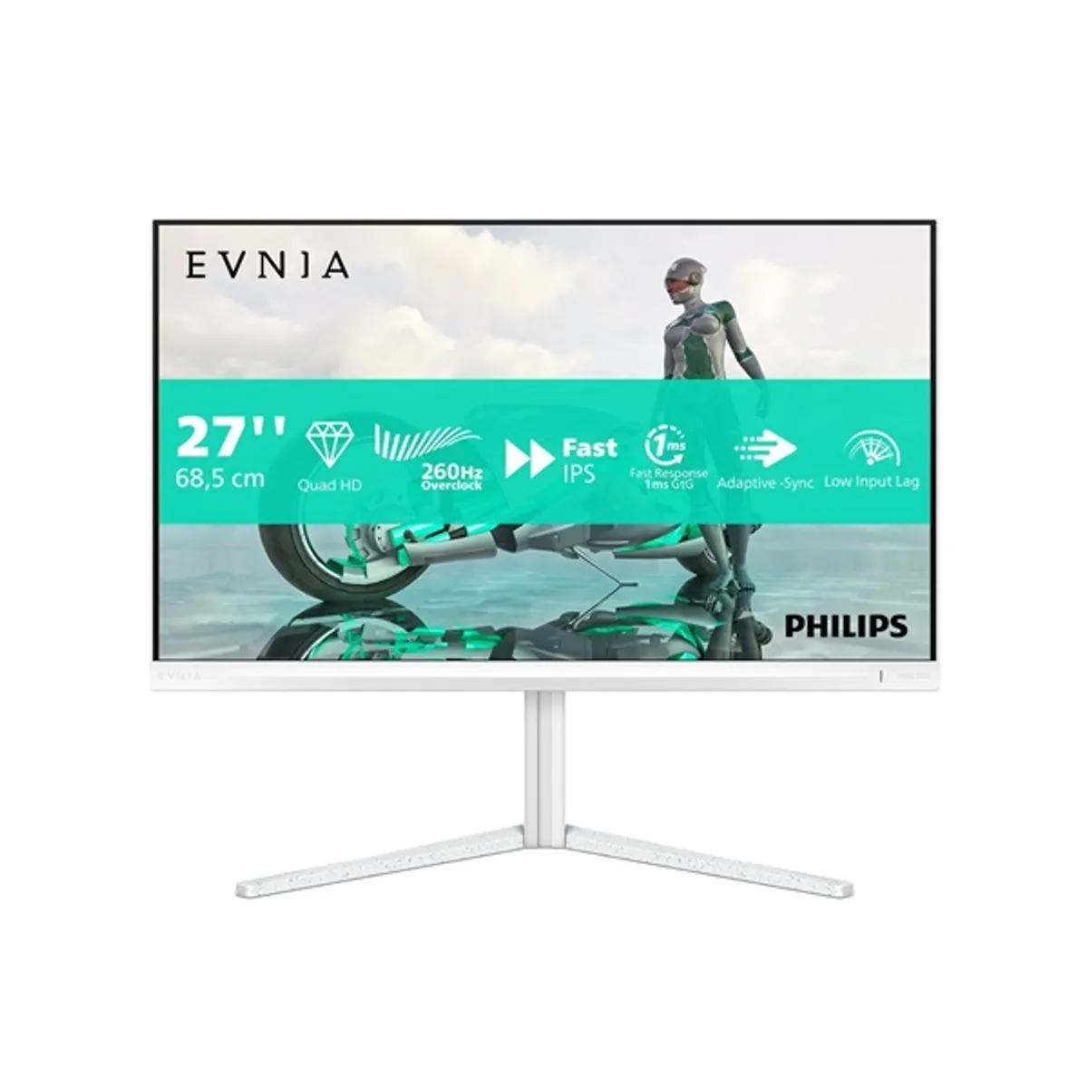 PHI MON 27M2N3501PA/00 27" IPS 2560x1440 HDR 260 Hz 0.30 ms HDMI DP VESA 100x100 #1