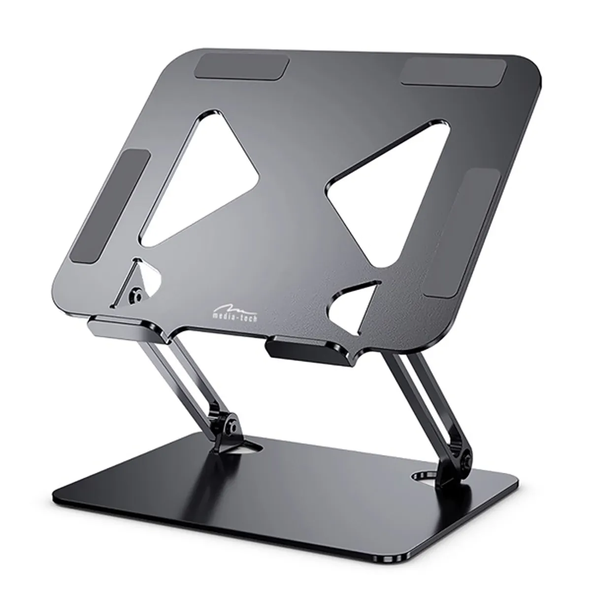 Media-Tech MT2661 notebook állvány állítható ergonómikus 10-17 szilikonbetétek csúszásmentes lábak #1
