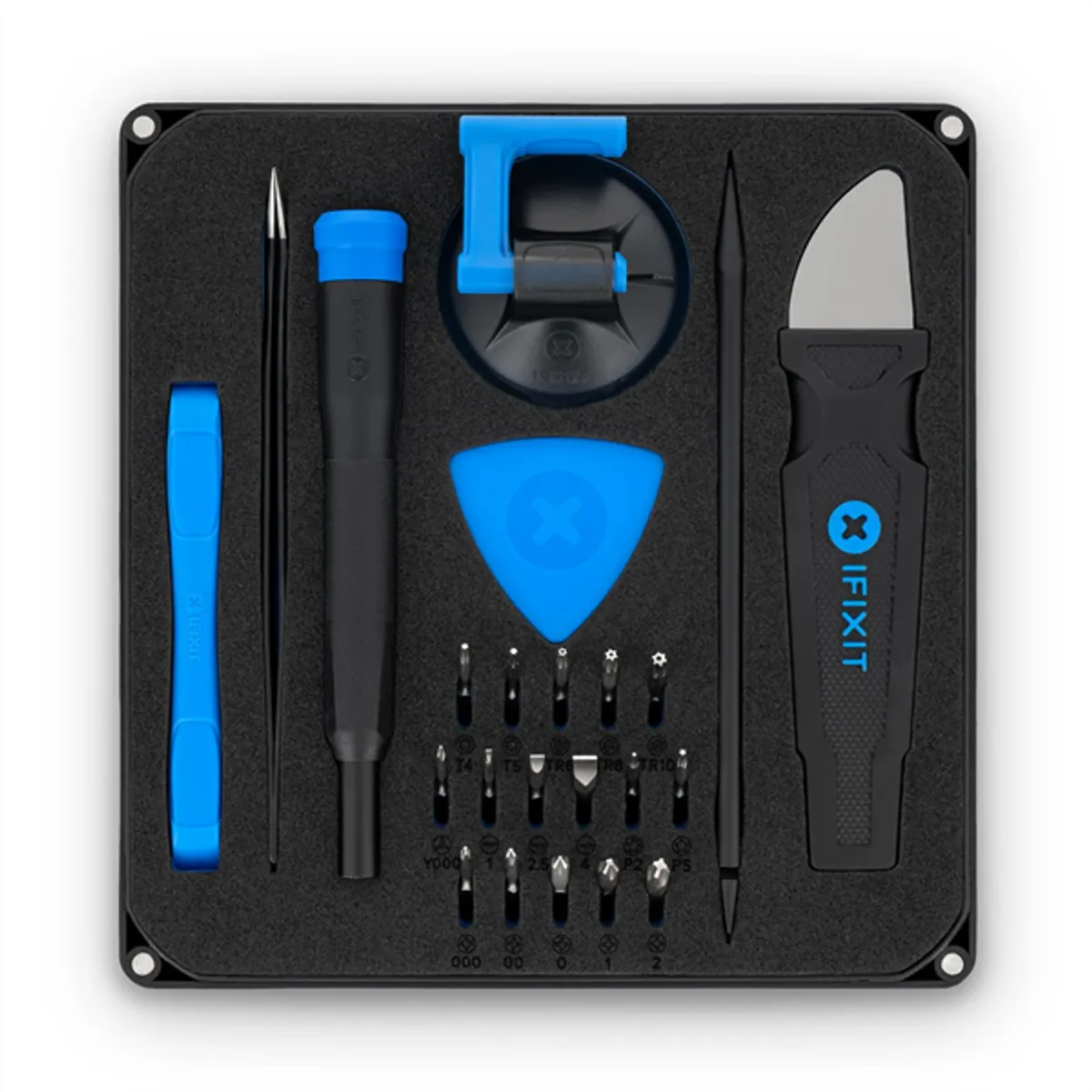 iFixit EU145348-5 Essential Electronics Toolkit 16 precíziós bitek Pentalobe Tri-point mágneses csavarhúzó tok #1
