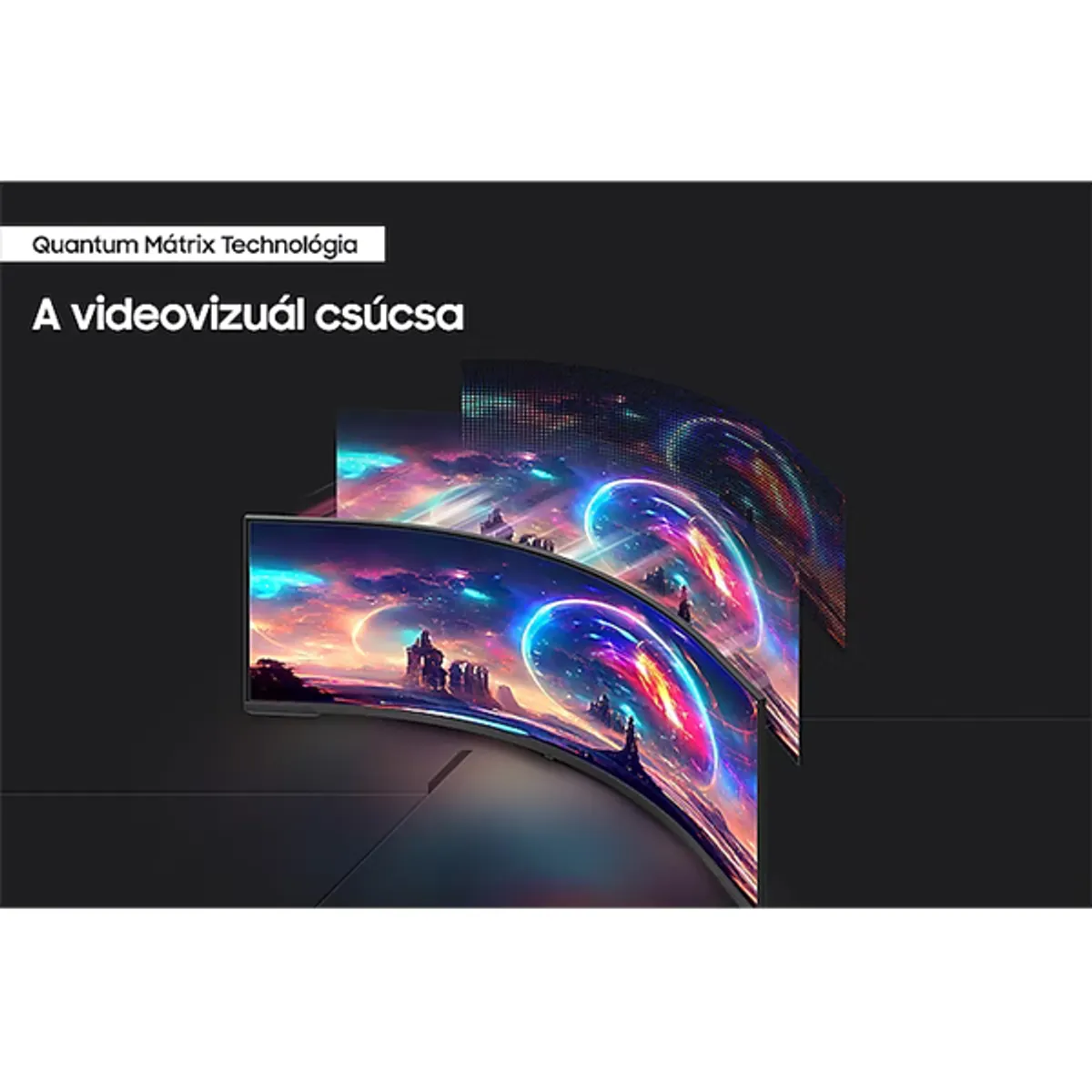 SMG MON LS57CG952NUXEN játékmonitor 57" VA 32:9 7680x2160 240 Hz HDR 1000R fehér HDMI DisplayPort USB #7