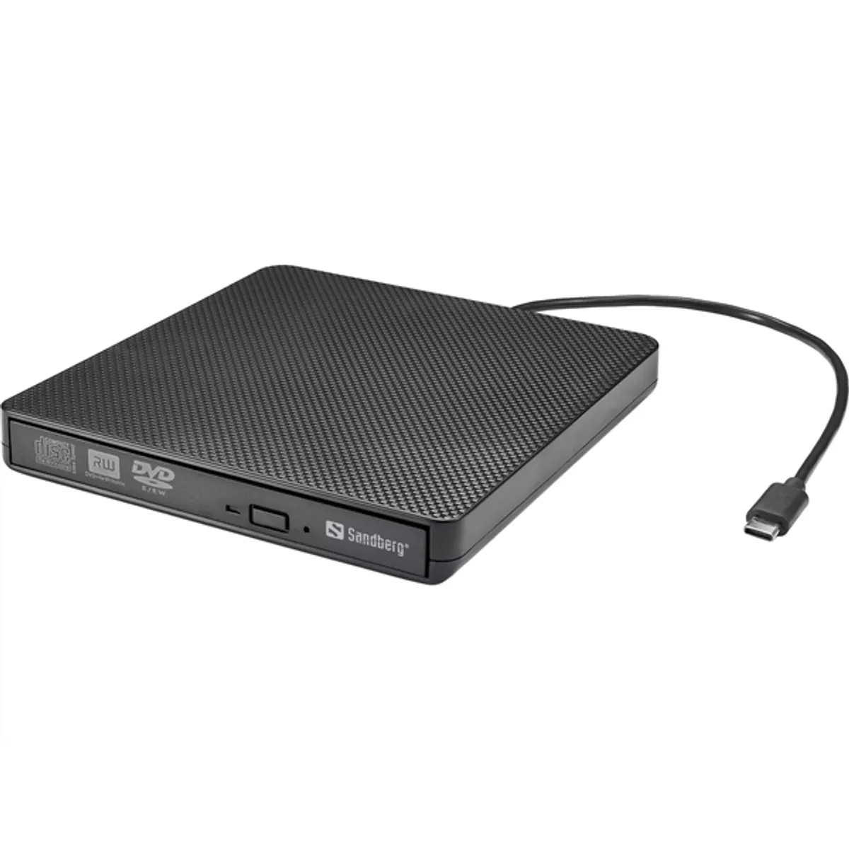 SANDBERG 136-62 Külső DVD-meghajtó USB-C és USB-A, 30 cm, felújított, USB-ből táplált, ír és olvas #4