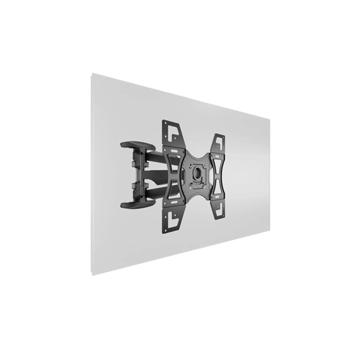 Multibrackets 7350073735266 M VESA Flexarm Full Motion Dual 400x400 40"-70" -5-8 fok -45-45 fok 46 mm teherbírás 45 kg fekete #7