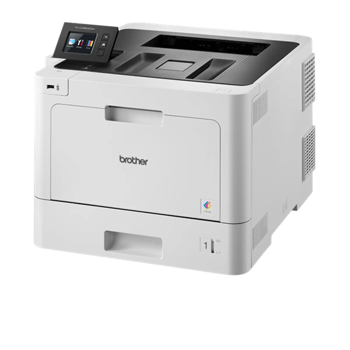 BROTHER HLL8360CDWRE1 HL-L8360CDW Színes lézernyomtató kétoldalas nyomtatás USB LAN WiFi NFC 512MB A4 bemenet 250 lap kimenet 150 lap 2400x600 dpi #1
