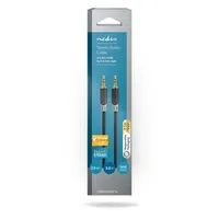 NEDIS CABW22000AT30 sztereo audió kábel 3 m 3,5 mm jack aranyozott érintkezők árnyékolt egyenes csatlakozók #3