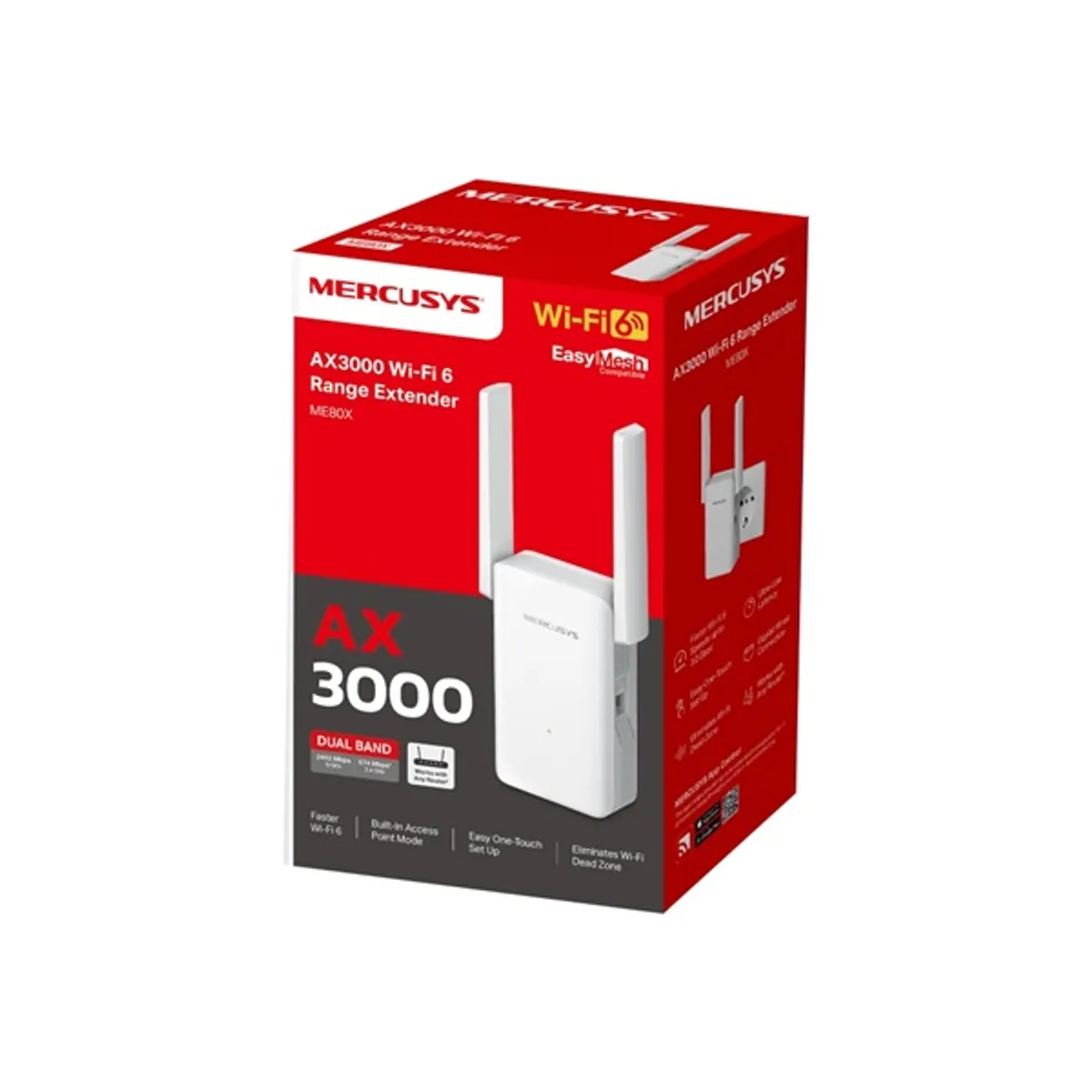 TP-LINK ME80X hatótávnövelő Wi-Fi 6 AX3000 #3