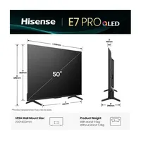 HISENSE 75E7QPRO E7Q Pro 75" 4K QLED VRR 144 Hz Dolby Vision HDR10Plus Hi-Concerto Vidaa TV #2