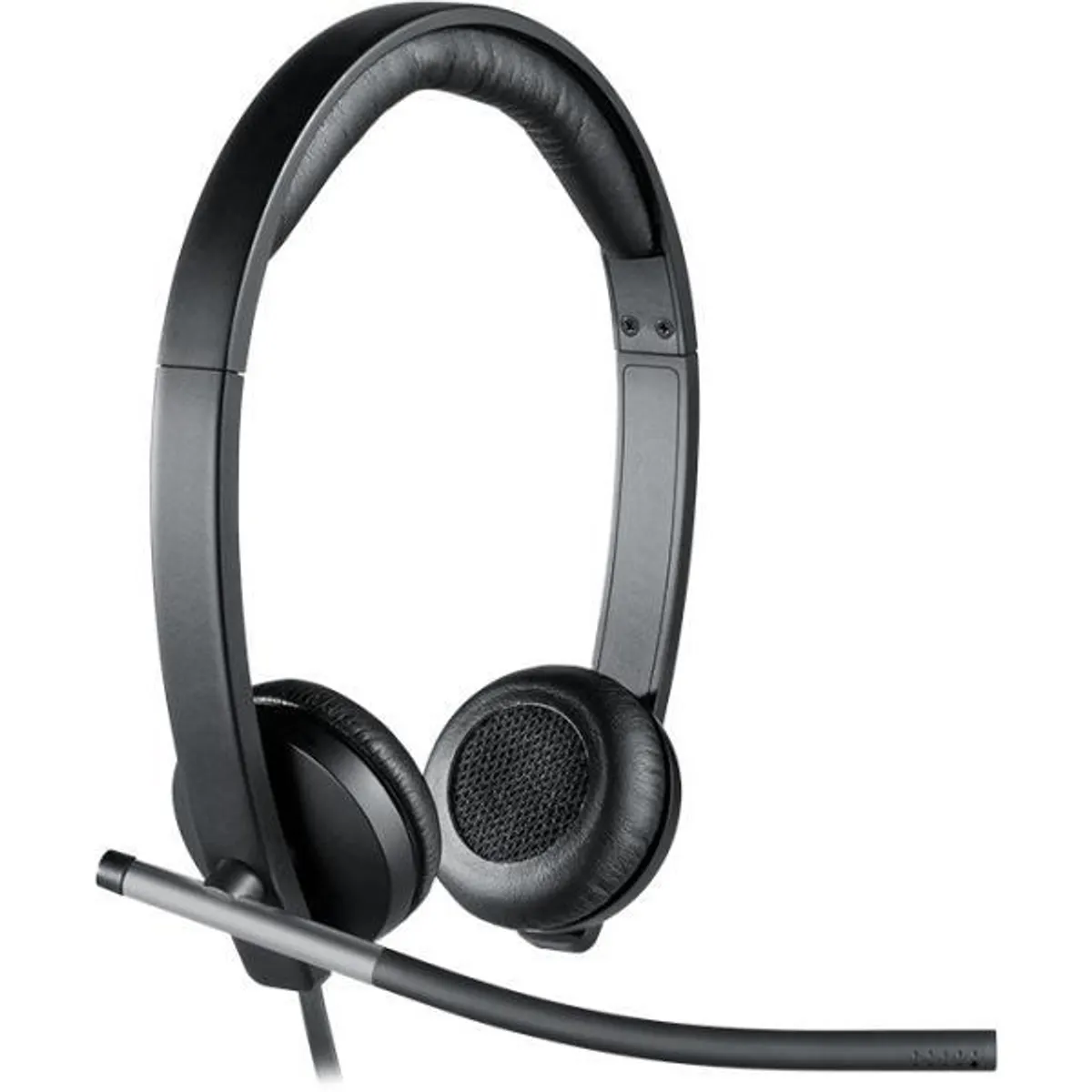LOGITECH 981-000519 H650e fejhallgató USB mikrofonnal sztereó fekete #1