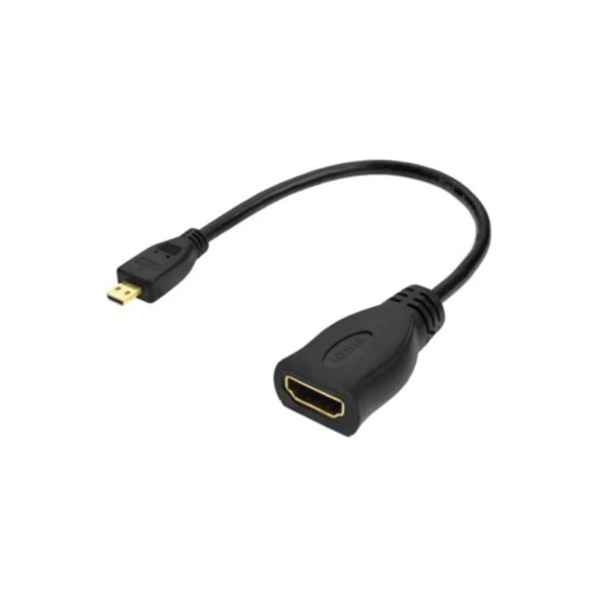 BLACKBIRD BH1314 HDMI Micro-D-HDMI-A átalakító 0,23m Fekete #1