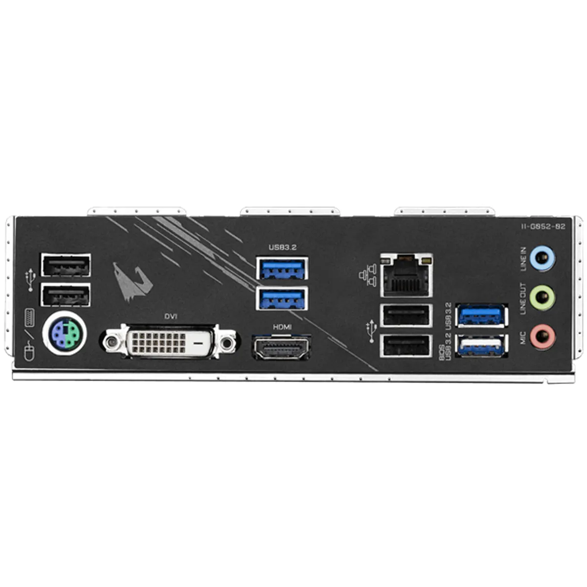 Gigabyte B550M AORUS ELITE Alaplap AMD AM4 mATX 2 x PCIe 4.0 x16 4 DDR4 128GB M.2 RAID HDMI DVI LAN Audio 7.1 #2