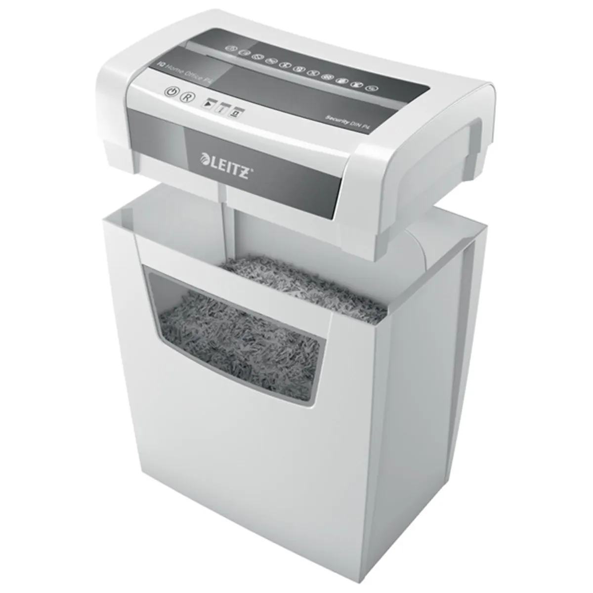 Leitz 80090000 IQ Home Office iratmegsemmisítő konfetti 4x28 mm 10 lap 23 liter P-4 #5