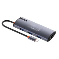 COLORWAY CW-HUB03 USB-elosztó dokkolóállomás USB-C PD 100W USB-A 3.0 x3 USB-A 2.0 RJ45 #7