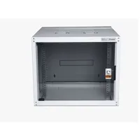 LEGRAND EVO16U6060 Rackszekrény 19" fali, 16U, 805x600x600, szürke, üvegajtós, készre szerelt, max. 65 kg