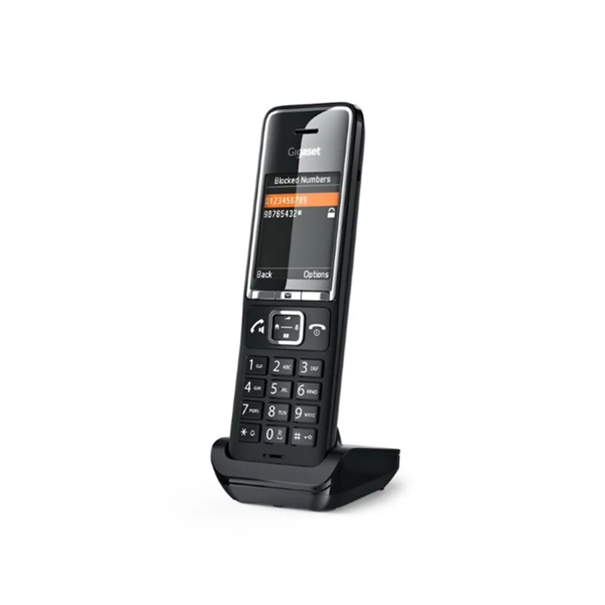 GIGASET S30852-H3051-R104 Comfort 550HX Hívószám kijelzés Hívás időtartam kijelzés Kihangosítás Kijelző világítás Vezeték nélküli #5