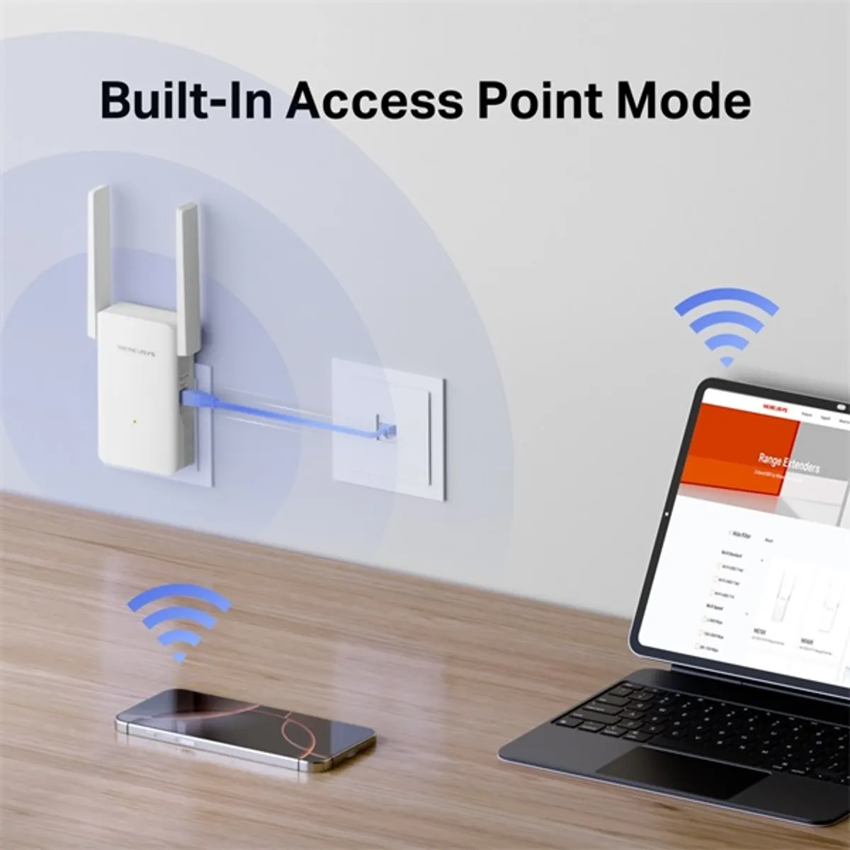 TP-LINK ME80X hatótávnövelő Wi-Fi 6 AX3000 #4