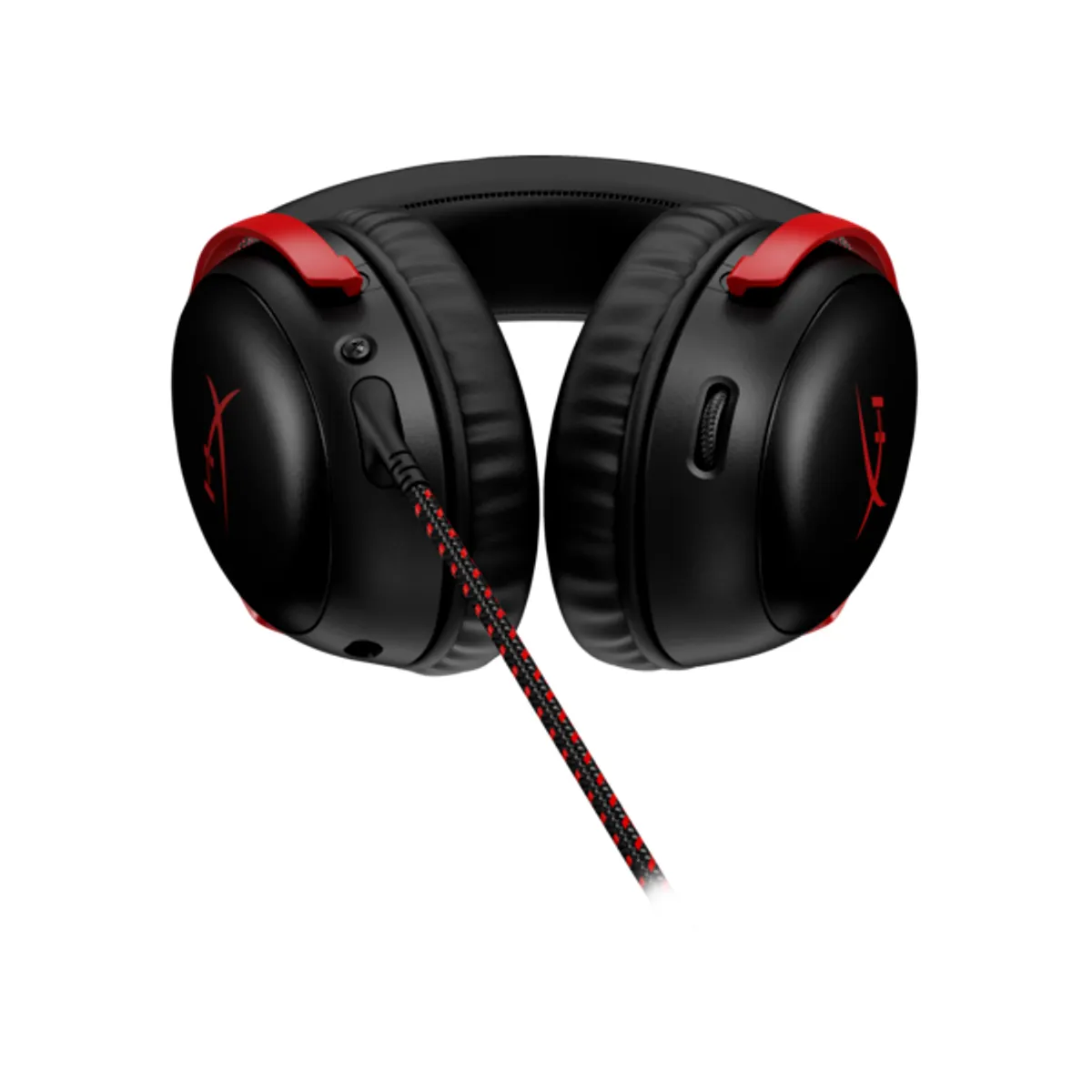 HP HyperX 727A9AA Játékfejhallgató usb Windows igen stereo vezetékes fekete-piros #3