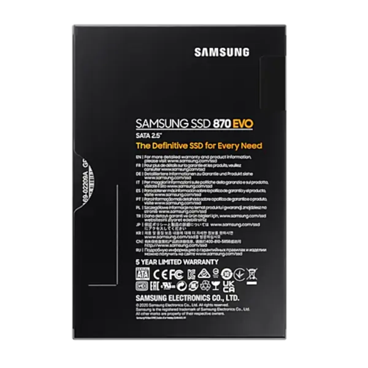 SMG PCC MZ-77E2T0B/EU Samsung 2TB 2.5" SATA III belső SSD 560 MBps és 530 MBps #7